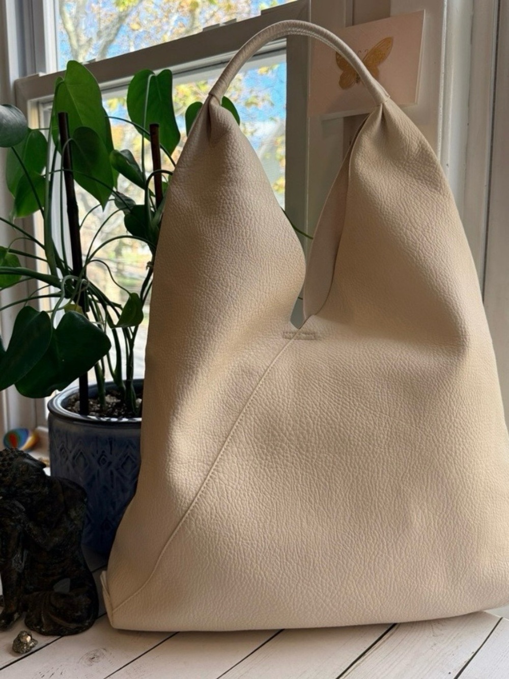 Shiraleah Arden Tote Bag Creamy White